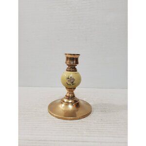 brass candlestick holder - vintage brass - candlestick - vintage home decor -